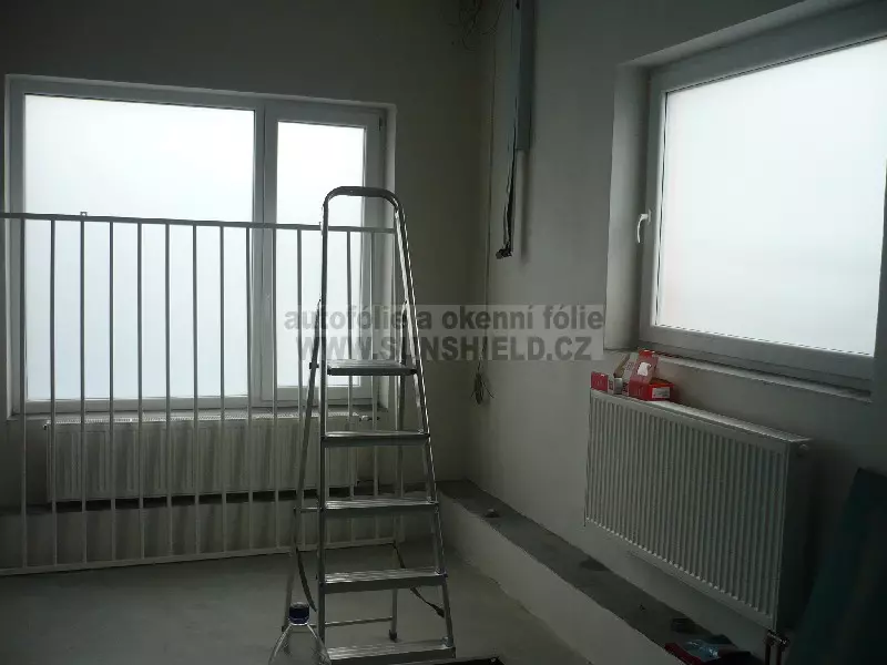 Fólie Mat White - vnitřní privátní (matová/mléčná) fólie