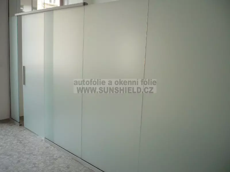 Fólie Mat White - vnitřní privátní (matová/mléčná) fólie
